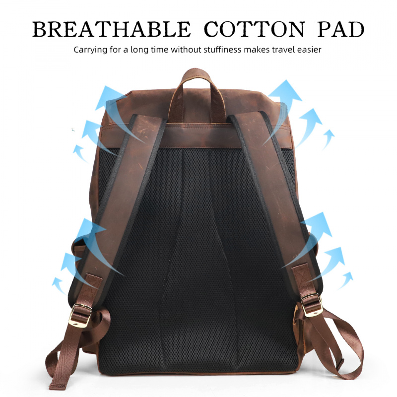 New Arrivals Leather Backpack  - Luxury Bags Vintage recension och pris