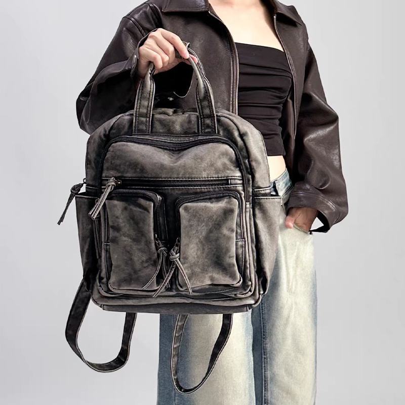 Luxury Soft Washed Pu Leather  - Luxury Bags Vintage recension och pris