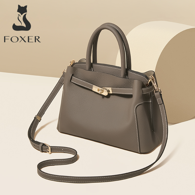 FOXER Genuine Leather Women's  - Luxury Bags In Sale recension och pris