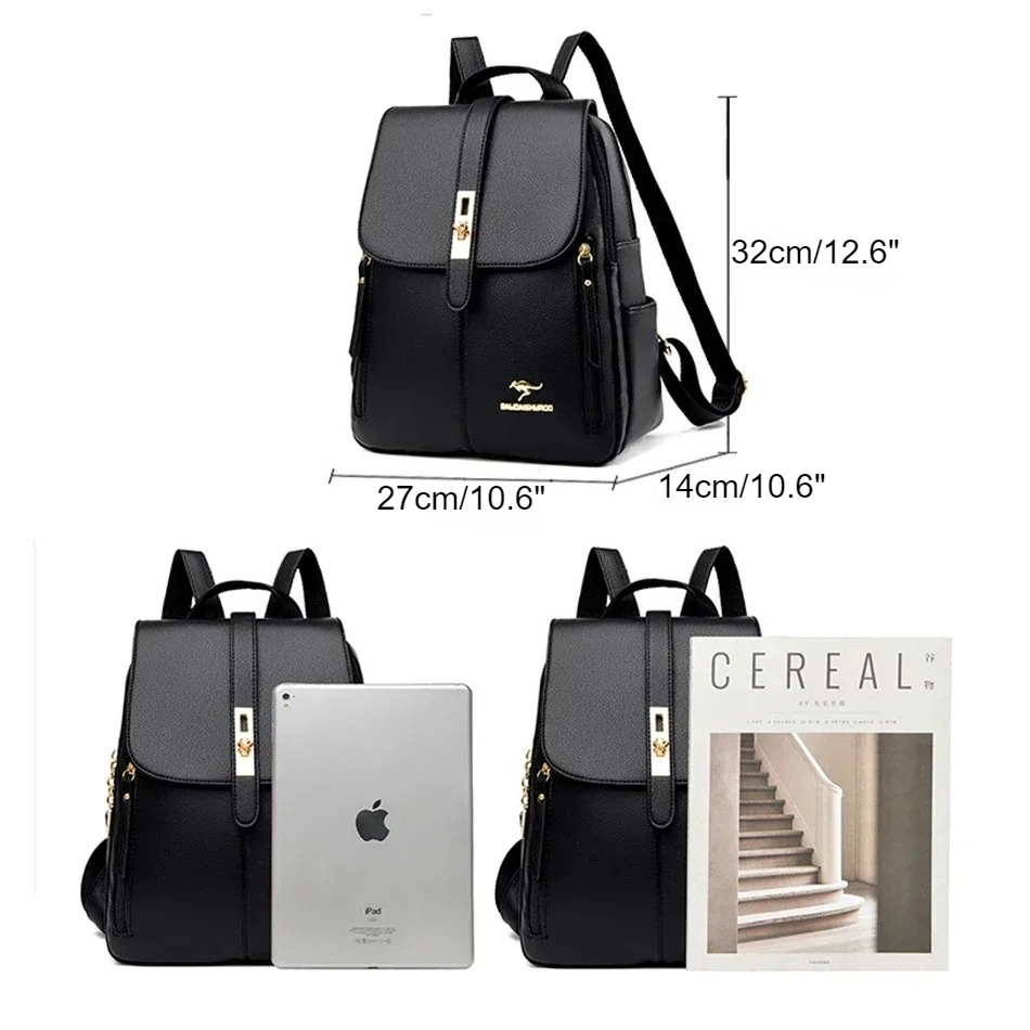 Women Leather Large Capacity B - Luxury Bags Vintage recension och pris