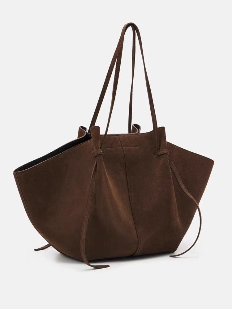 Faux Suede Tote Bags For Women - Luxury Bags Vintage recension och pris