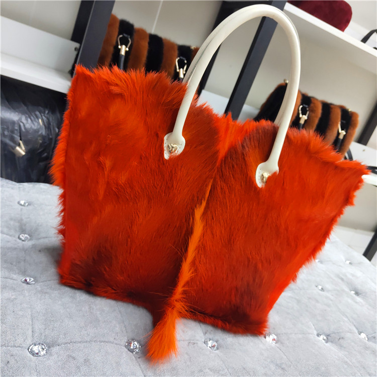 Tote Bag Women's Wool Cashmere - Luxury Bags Vintage recension och pris