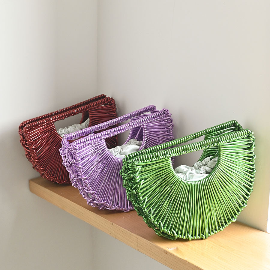 Metal Style Hollow Out Woven C - Luxury Bags Europe recension och pris